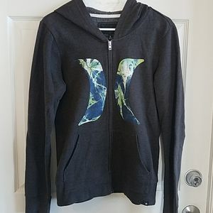 Hurley Zip Up Sweater